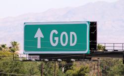 Foto: 'For God, follow signs' door Quinn Dombrowski (licentie: CC BY-SA 2.0)